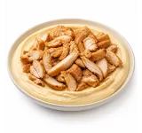 HUMMUS WITH CHICKEN SHAWARMA