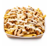 CHEESY CHICKEN SHAWARMA LOADED FRIES